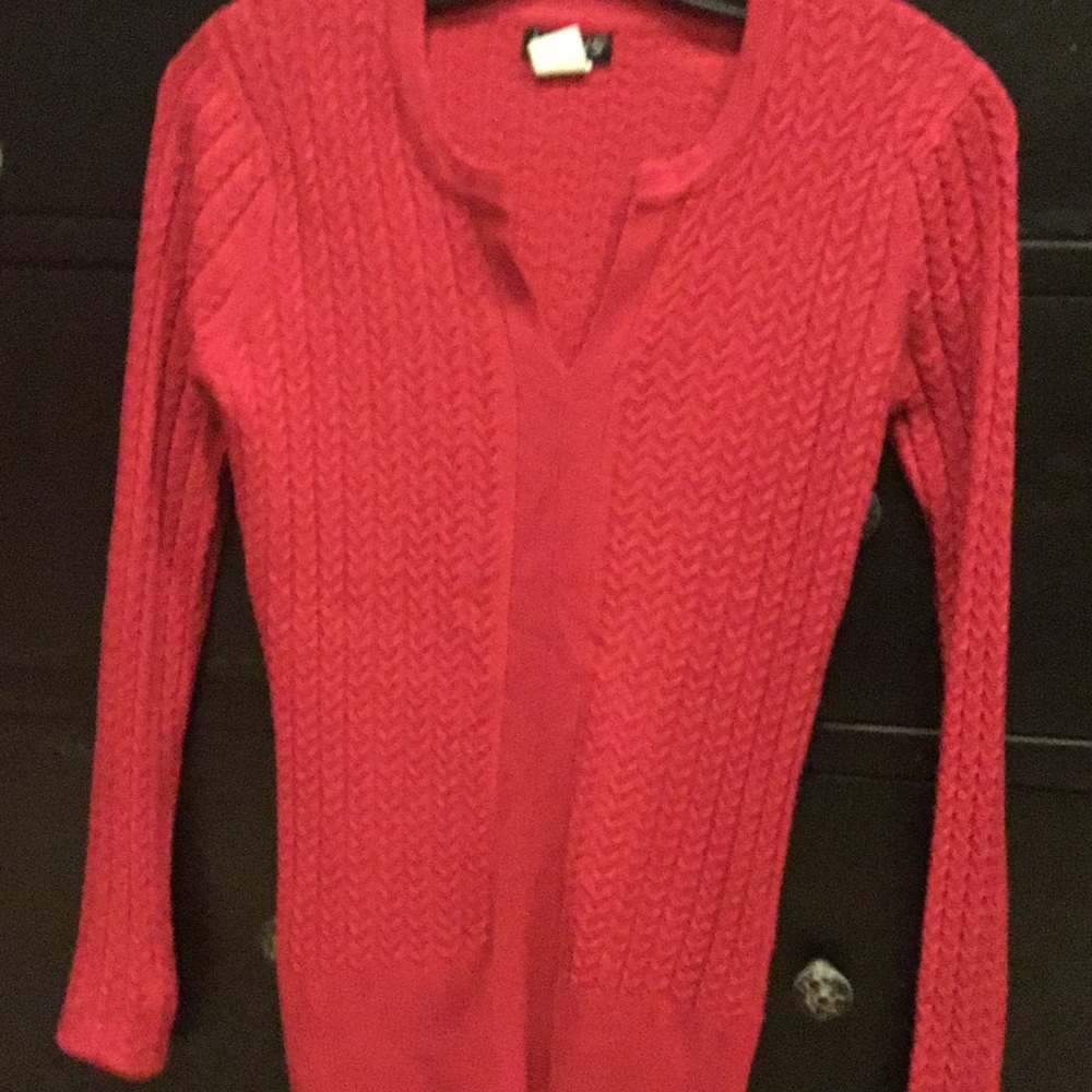 Pink sweater